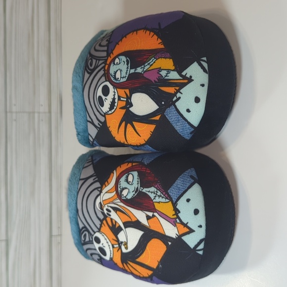 Disney Tim Burton's The Nightmare Before Christmas Slippers Size XL 12 - Picture 3 of 13